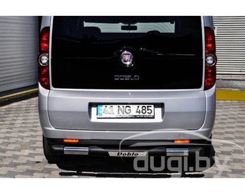 Задняя защита для Fiat Doblo.